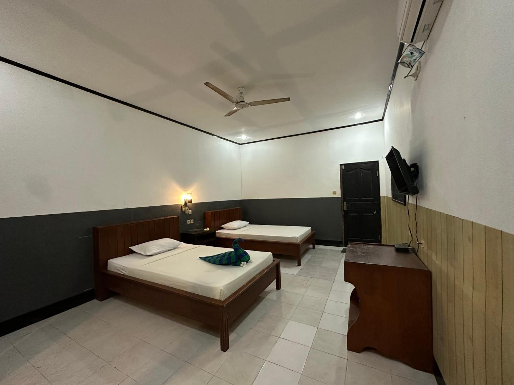 Creative Bungalow Beach Front Quần đảo Gili Ngoại thất bức ảnh